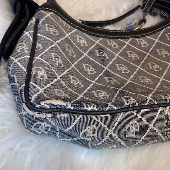 Dooney & Bourke Signature Small Hobo Purse - Picture 7 of 13
